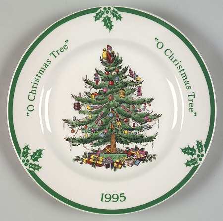 Christmas Tree 1995 Collector Plate