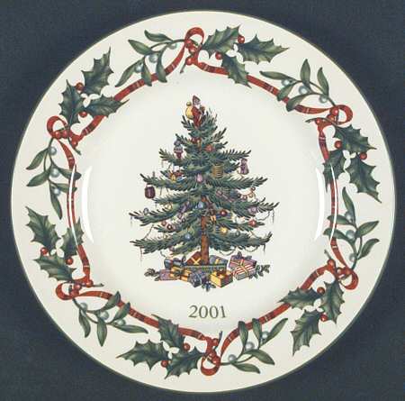 Christmas Tree 2001 Collector Plate