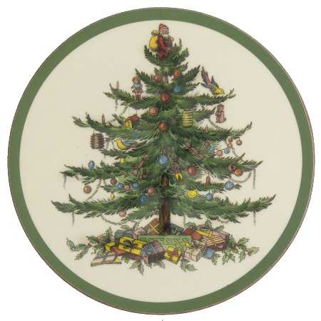 Christmas Tree Cork/Wood/Plastic Coaster