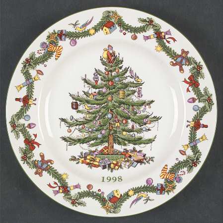 Christmas Tree 1998 Collector Plate