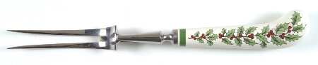 Christmas Tree Carving Fork with Stainless Prongs