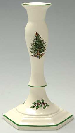 Christmas Tree 9" Candlestick