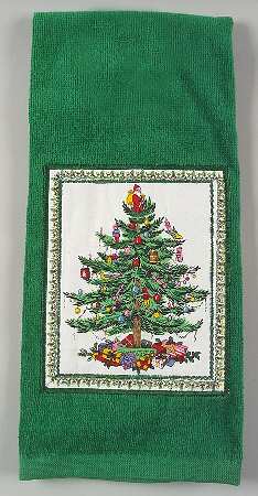 Christmas Tree Dish Towel-Cloth