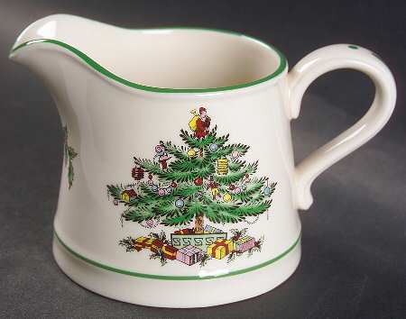 Christmas Tree Ascot Creamer