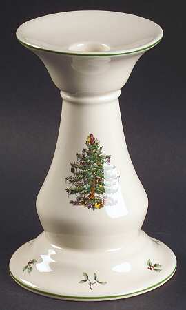 Christmas Tree 6" Candlestick