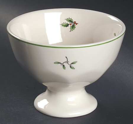 Christmas Tree Footed Dessert Bowl