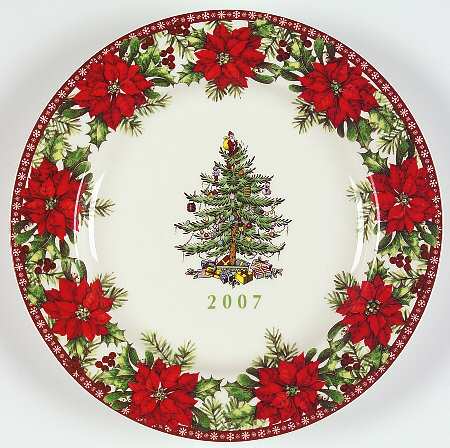 Christmas Tree 2007 Collector Plate