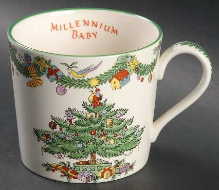 Christmas Tree Millennium Child's Mug