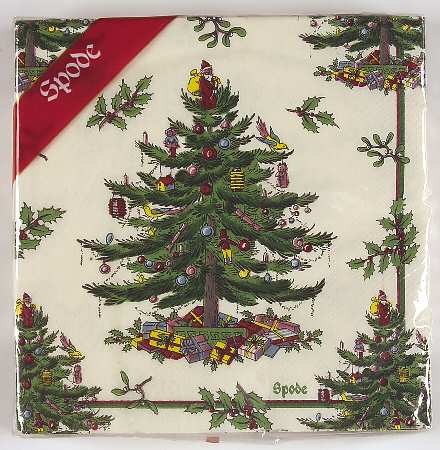 Christmas Tree Package of Paper Luncheon Napkins