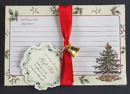 Christmas Tree Paper Holiday Goodies Gift Set