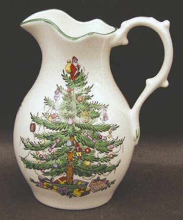 Christmas Tree Miniature Ewer Jug