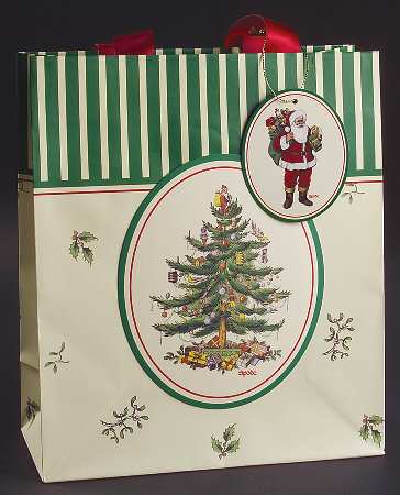 Christmas Tree Large Paper Gift Bag