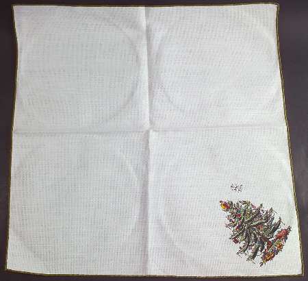 Christmas Tree Cloth Napkin