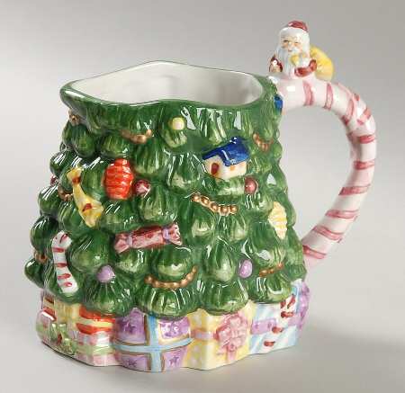 Christmas Tree Figural Creamer