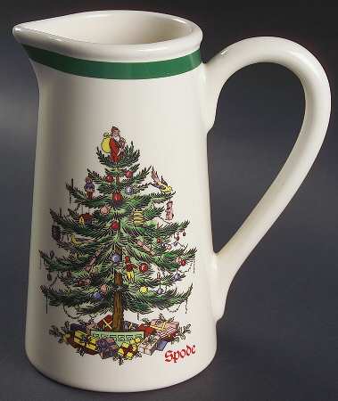 Christmas Tree 7" Pitcher Vase
