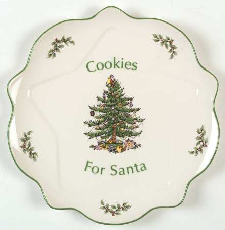 Christmas Tree 9" Star Shaped Plate