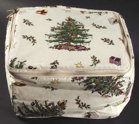 Christmas Tree Bowl Storage Bag/Case (Holds 8)