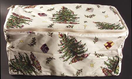 Christmas Tree Stemware Storage Bag/Case (Holds 8)