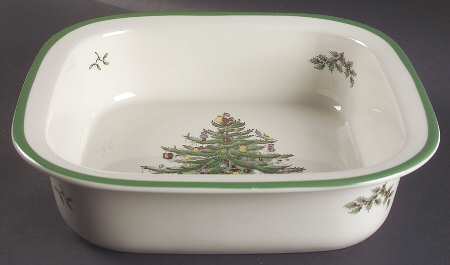 Christmas Tree 12" Square Baker