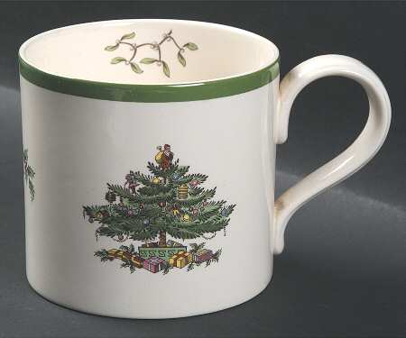 Christmas Tree Soup Mug