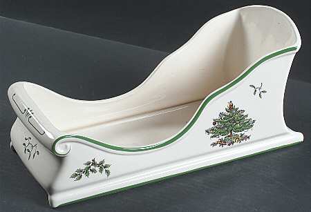 Christmas Tree Sleigh Centerpiece