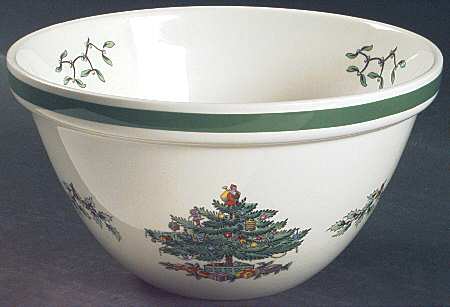 Christmas Tree 7" Pudding Bowl