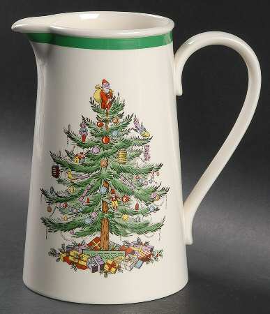 Christmas Tree 32 Oz Windsor Jug