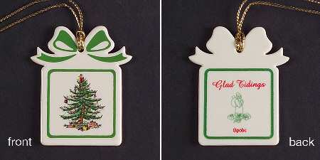 Christmas Tree Ornaments Glad Tidings - Gift - No Box