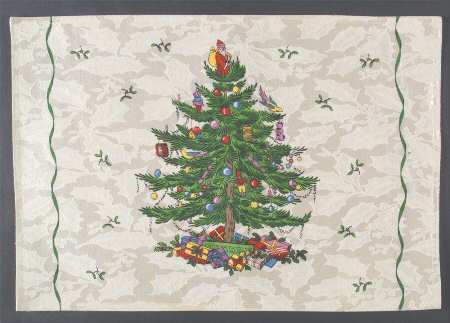 Christmas Tree Cloth Placemat