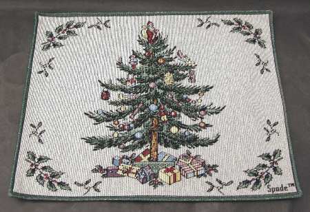 Christmas Tree Tapestry Placemat