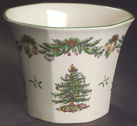 Christmas Tree Annual Poinsettia Pot, 2005