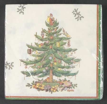 Christmas Tree Package of Paper Luncheon Napkins