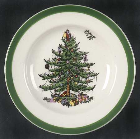 Christmas Tree Miniature Plate