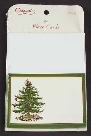 Christmas Tree (Set of 10) Place Cards