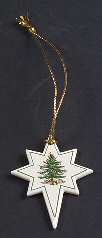 Christmas Tree Ornaments Hope - Mini Flat Star - No Box