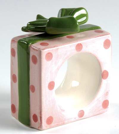 Christmas Tree Figural Napkin Ring