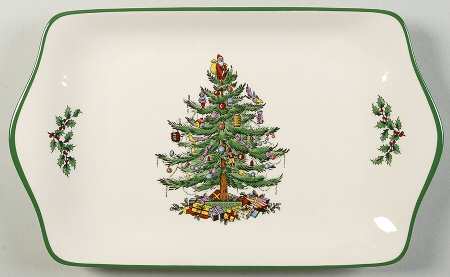 Christmas Tree 11" Sandwich Tray