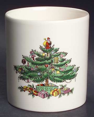Christmas Tree China Bathroom Tumbler