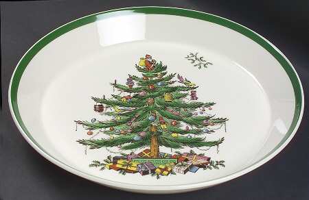 Christmas Tree Round Versatile Dish
