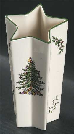 Christmas Tree Star Shaped Vase