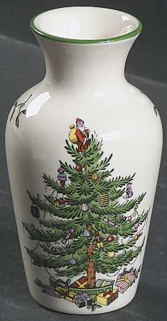Christmas Tree Miniature Bud Vase
