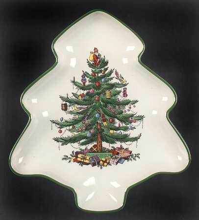Christmas Tree Large Tree Shaped Dish