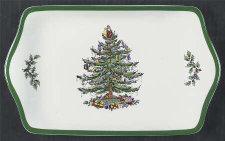 Christmas Tree Small Sandwich Tray