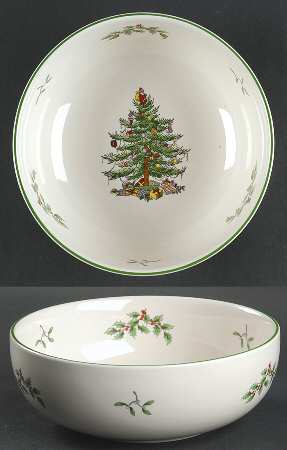Christmas Tree Soup/Cereal Bowl