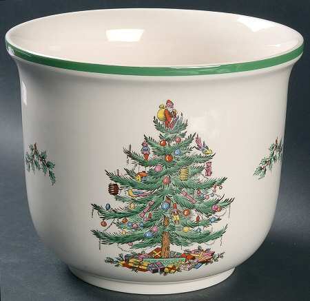Christmas Tree 6" Cachepot