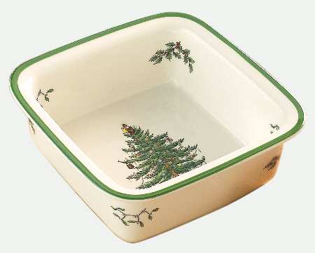 Christmas Tree 11" Square Baker
