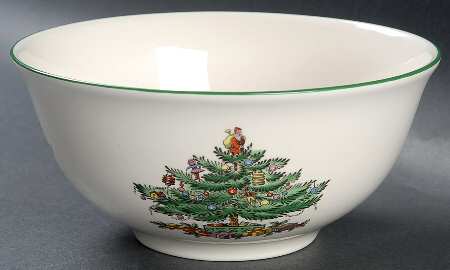 Christmas Tree Potpourri/Nut/Chip Bowl