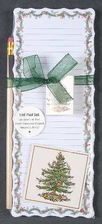 Christmas Tree Magnetic Shopping List Pad (Paper)