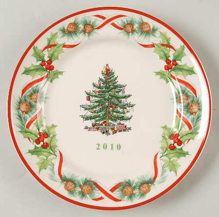 Christmas Tree 2010 Collector Plate