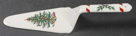 Christmas Tree Solid Ceramic Pie/Cake Server